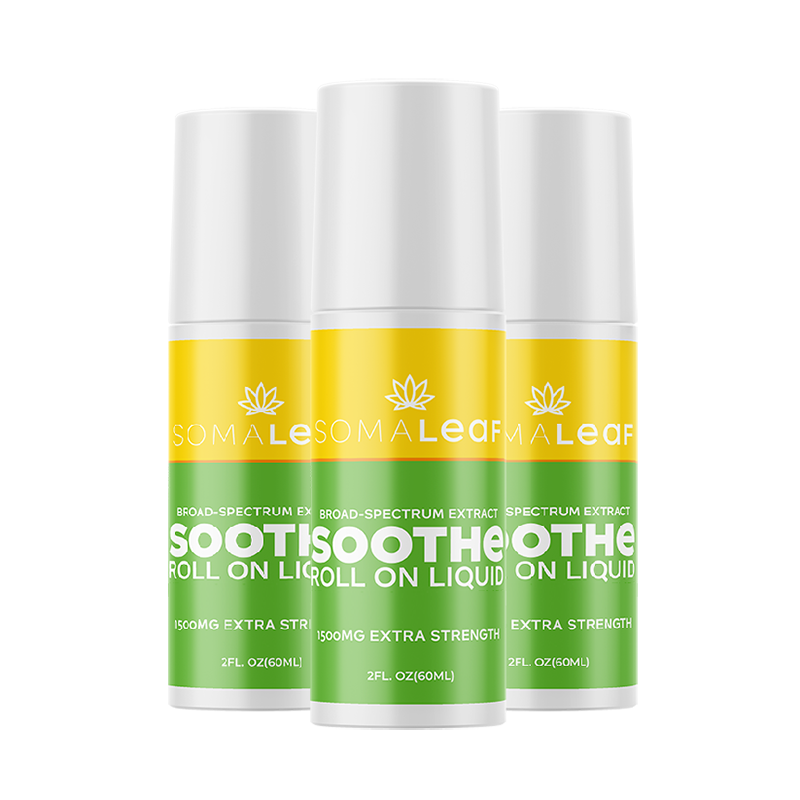 3 rolls of Somaleaf Soothe